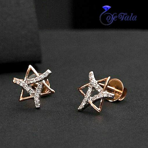 Triangle earring گوشواره مثلث