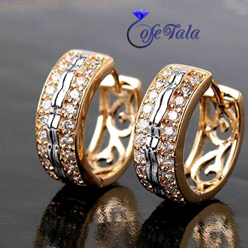 Round earrings گوشواره گرد