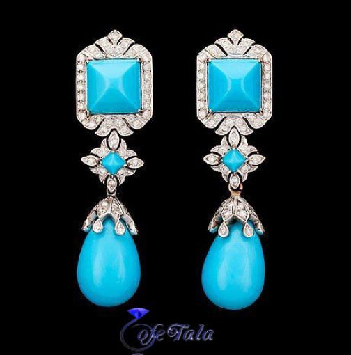 گوشواره فیروزه 8060