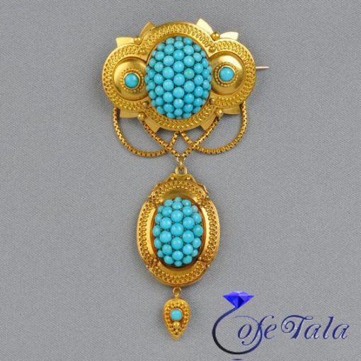 گوشواره فیروزه 8067