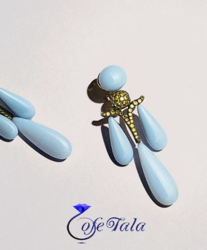 گوشواره فیروزه 8075