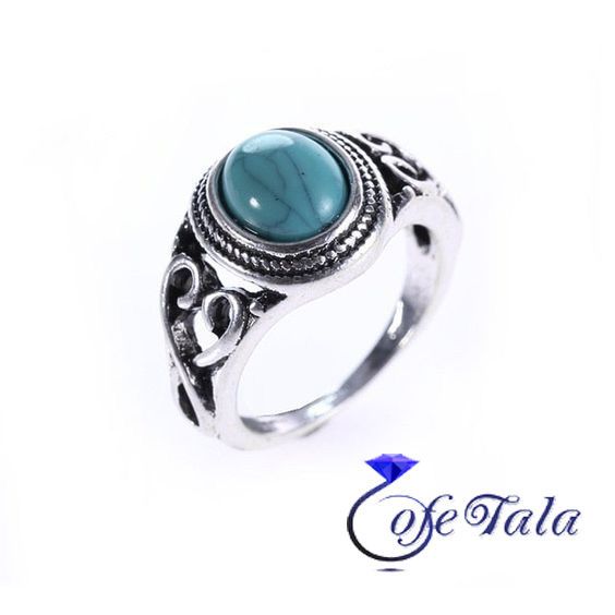 انگشتر نقره فیروزه