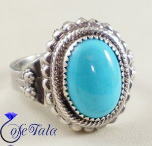 انگشتر نقره فیروزه