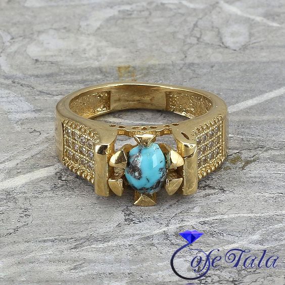 انگشتر نقره فیروزه