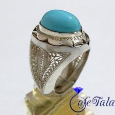 انگشتر نقره فیروزه