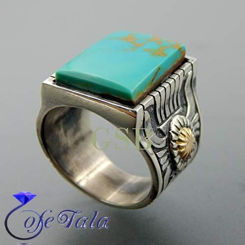 انگشتر نقره فیروزه